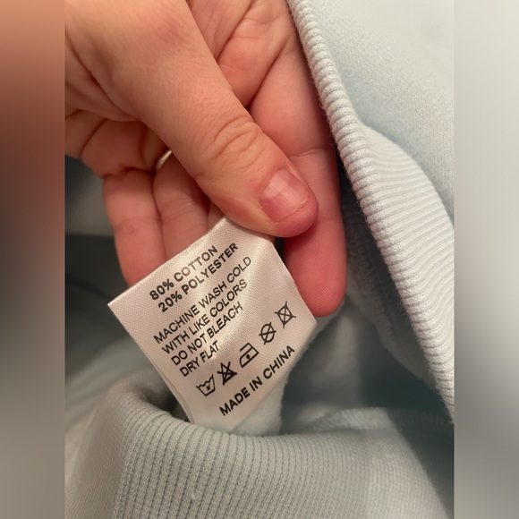 NWT Parke|| Arctic Rare Monochrome Varsity Mockneck, Size L/Xl pullover - Picture 7 of 11